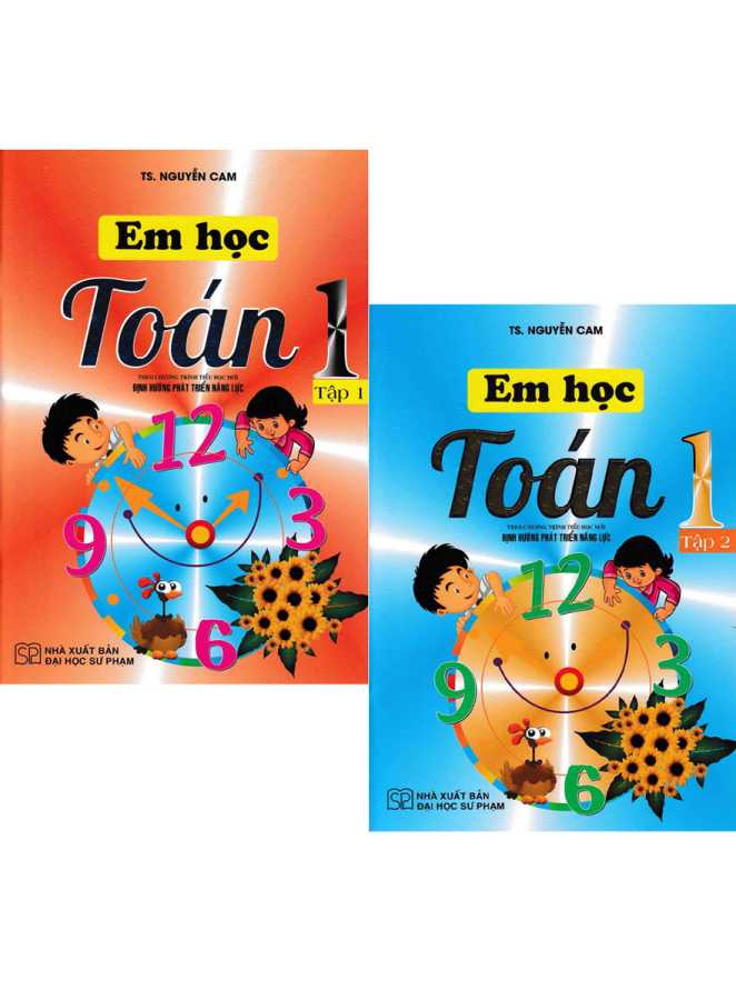 Combo Em Học Toán 1 - Tập 1+2 (Theo Chương Trình Tiểu Học Mới Định Hướng Phát Triển Năng Lực)