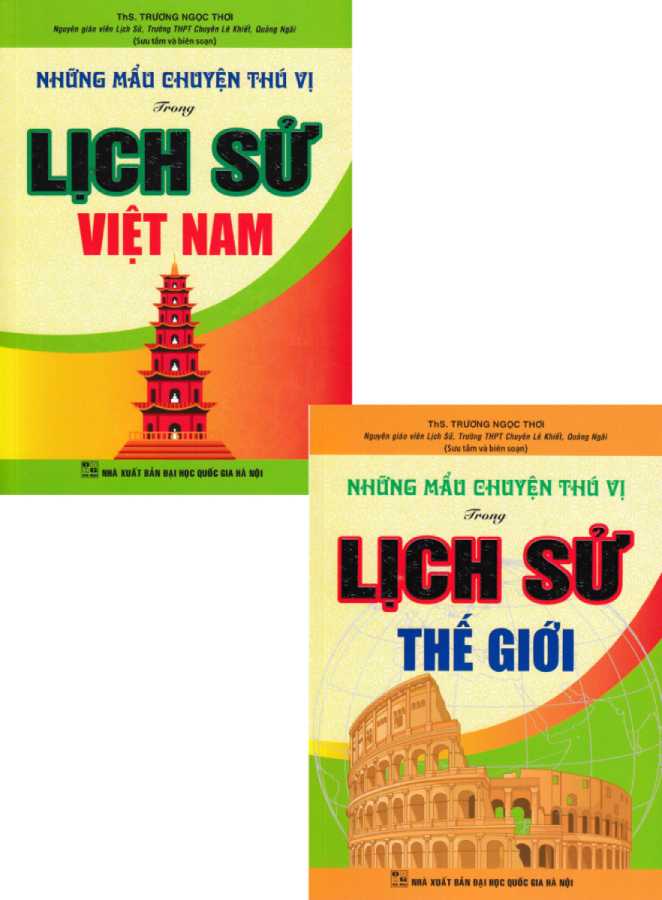 Combo Những Mẩu Chuyện Thú Vị Trong Lịch Sử Việt Nam & Thế Giới (Bộ 2 Cuốn)