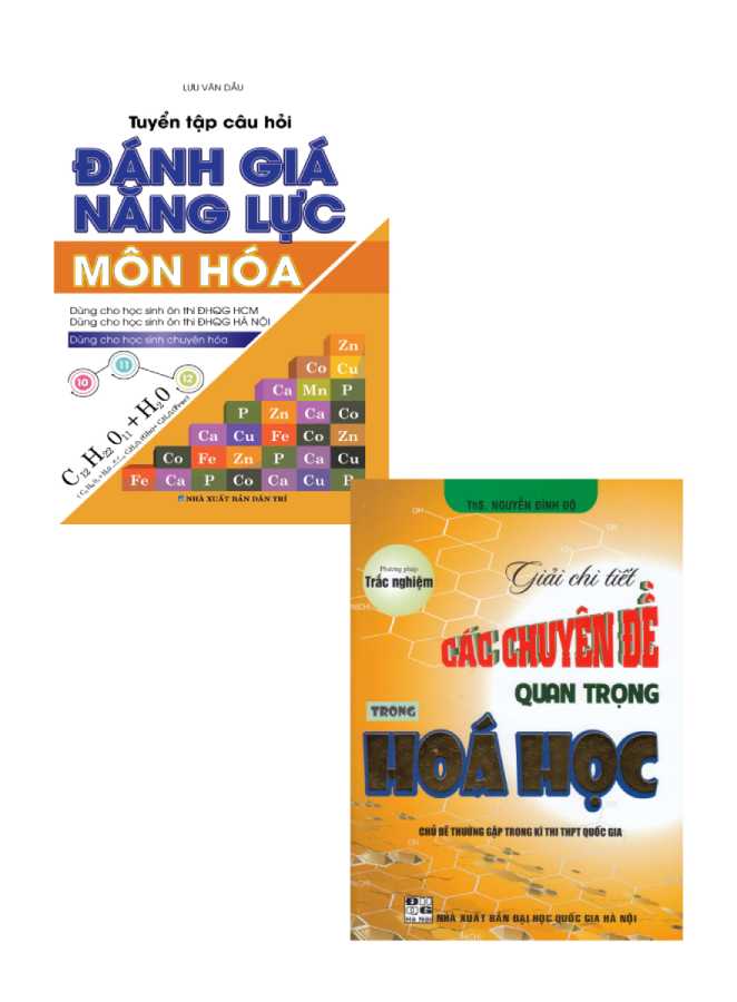 Combo Tuyển Tập Các Chuyên Đề Quan Trọng Dành Cho Học Sinh Chuyên Hóa (Bộ 2 Cuốn)