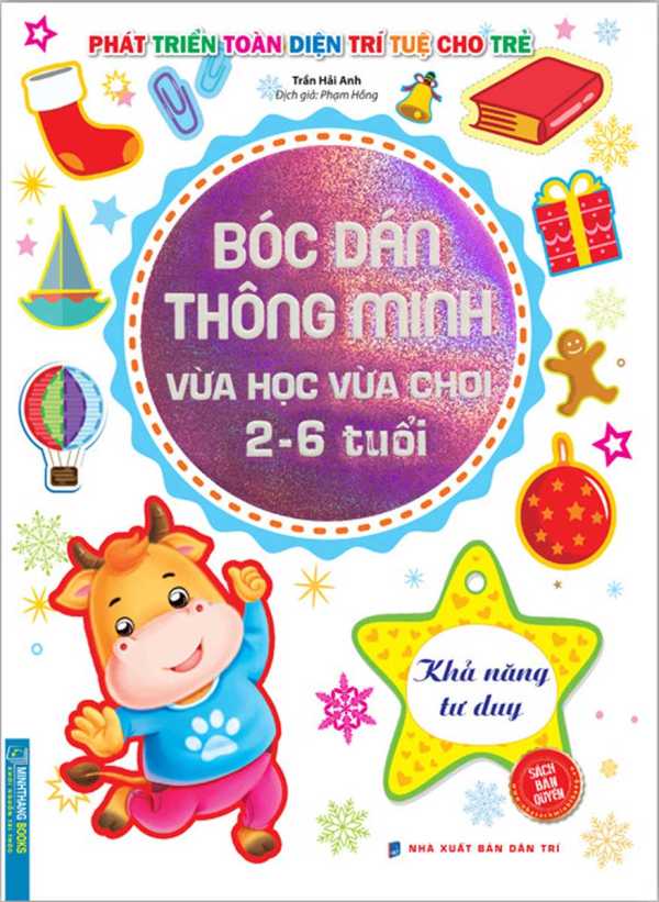 Bóc Dán Thông Minh Vừa Học Vừa Chơi 2-6 Tuổi - Khả Năng Tư Duy