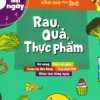 Bộ Sách Tiếng Anh Đầu Tiên Của Bé - 5 Phút Mỗi Ngày - Rau, Quả, Thực Phẩm