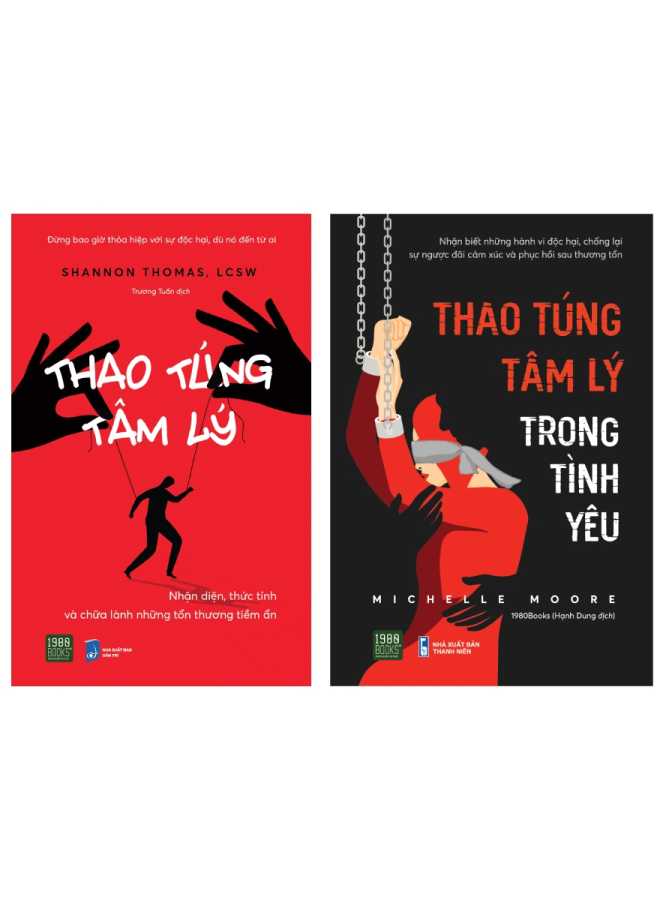 Combo Thao Túng Tâm Lý + Thao Túng Tâm Lý Trong Tình Yêu (Bộ 2 Cuốn)