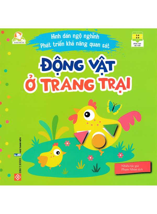 Hình Dán Ngộ Nghĩnh Phát Triển Khả Năng Quan Sát - Động Vật Ở Trang Trại