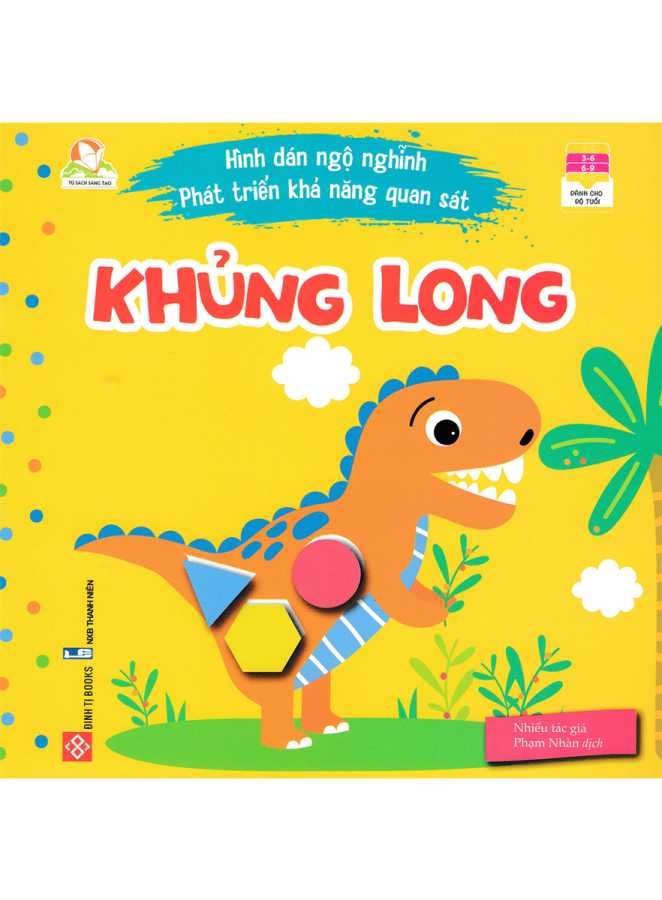 Hình Dán Ngộ Nghĩnh Phát Triển Khả Năng Quan Sát - Khủng Long