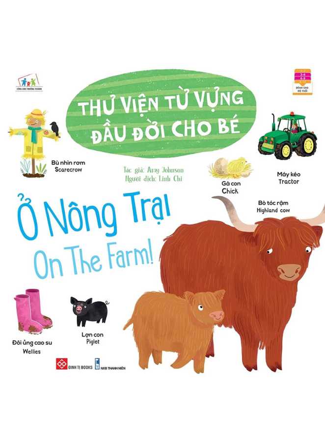 Thư Viện Từ Vựng Đầu Đời Cho Bé - Ở Nông Trại - On The Farm!