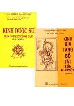 Combo Kinh Địa Tạng Bồ Tát Bổn Nguyện Trọn Bộ (Bìa Mềm) + Kinh Dược Sư Bổn Nguyện Công Đức (Bộ 2 Cuốn)