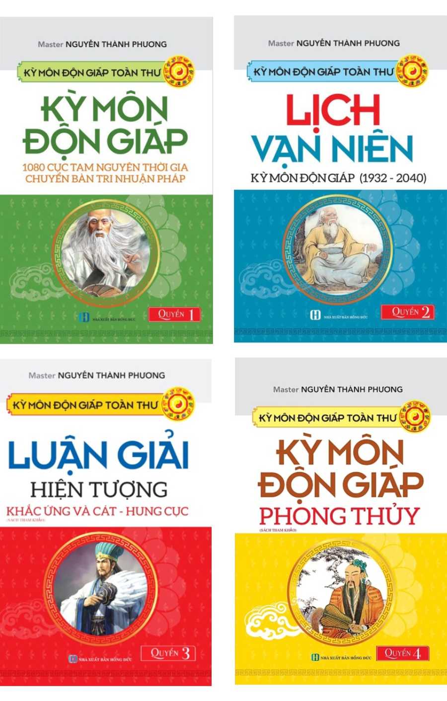 Combo Kỳ Môn Độn Giáp Toàn Thư (Bộ 4 cuốn)